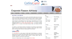 Desktop Screenshot of corfina.com